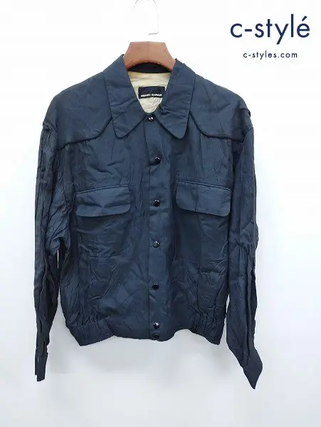 HYSTERIC GLAMOUR ヒステリックグラマー ウエスタンジャケット FREE ネイビー 2AB-0115