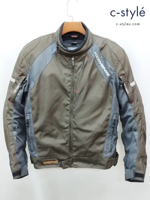 KOMINE コミネ ウィンタージャケット XL カーキ 07-543