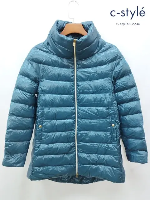 HERNO ヘルノ ダウンコート 42 ブルー系 PI0169D-12017-9080