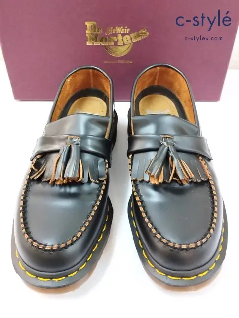 Dr.Martens ドクターマーチン タッセルローファー UK8 ブラック ADRIAN 26891001