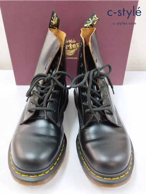 Dr.Martens ドクターマーチン 8ホールブーツ UK8 ブラック VINTAGE 1460 12308001