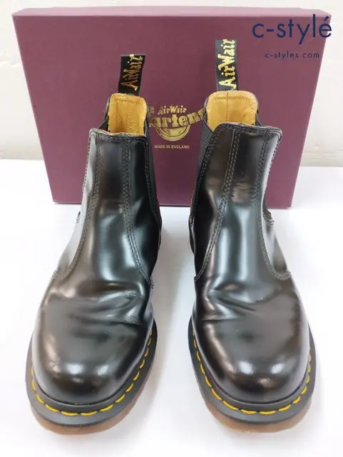 Dr.Martens ドクターマーチン チェルシーブーツ UK8 ブラック VINTAGE 2976 25747001