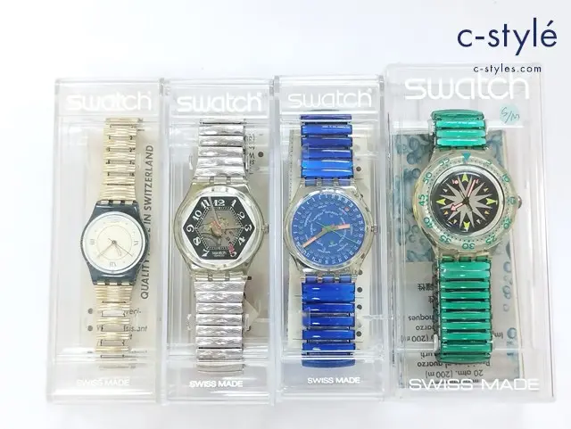 Swatch スウォッチ 腕時計 クォーツ SDK109 GK159 他 計4点