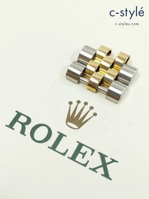 ROLEX ロレックス 腕時計コマ シルバー×ゴールド デイトジャスト 16013