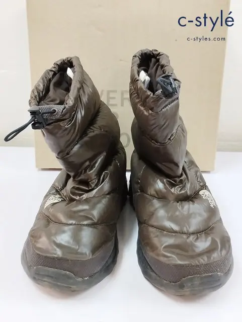 THE NORTH FACE ザノースフェイス ブーツ 27cm ブラウン NUPTSE BOOTIE 4 04T-1145607