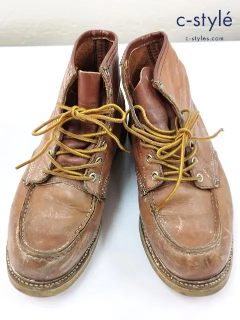 RED WING レッドウィング レザーブーツ ブラウン系 6-inch Classic Moc アイリッシュセッター USA製 90s