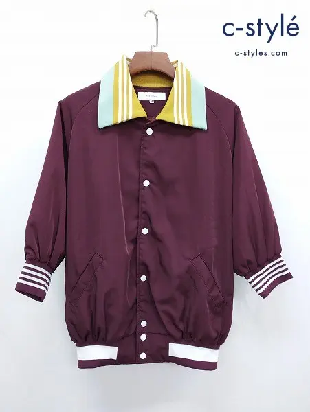 Sasquatchfabrix. サスクワッチファブリックス スタジアムジャケット XL レッド系 日本製 22SS-JKL-009