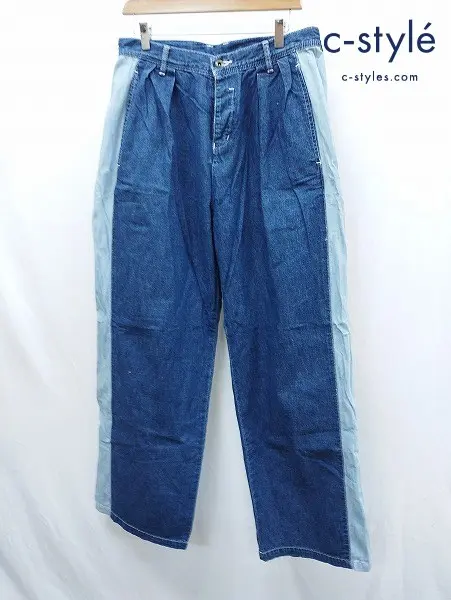 SHAREEF シャリーフ デニムパンツ 2 インディゴ 綿100% 日本製 ボタンフライ