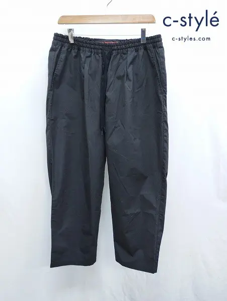 RADIALL ラディアル パンツ M ブラック ウィールズストレートフィットイージーパンツ RAD-22SS-PT007