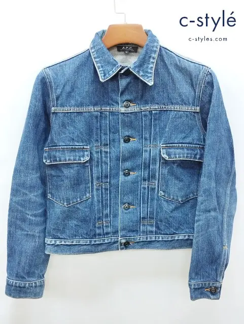 A.P.C. アーペーセー デニムジャケット M インディゴ 2nd Type レディース
