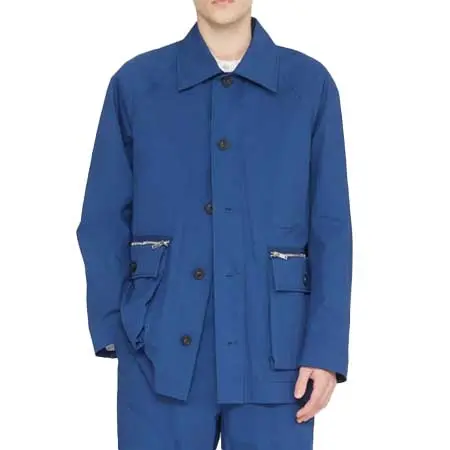 3.1Phillip Lim(スリーワンフィリップリム) 作業用シャツジャケット S221-6335-WCNM-BL400
