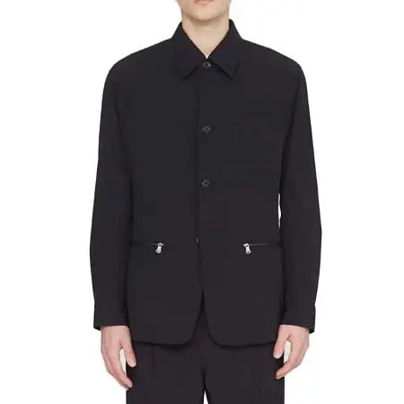 3.1Phillip Lim(スリーワンフィリップリム) ウール混紡コーチジャケット S221-6499-TTTM-BA001