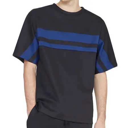 3.1Phillip Lim(スリーワンフィリップリム) 半袖ストライプポンチシャツ S221-1569-SJJM-BB001