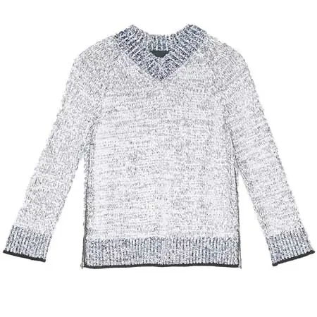 3.1Phillip Lim(スリーワンフィリップリム) 杢ニットのジャンパー S221-7540-MCMM-AN111