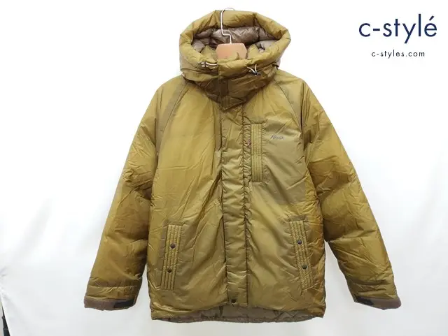 NANGA ナンガ ダウンジャケット L ブラウン系 日本製 AURORA LIGHT UTILITY DOWN JACKET