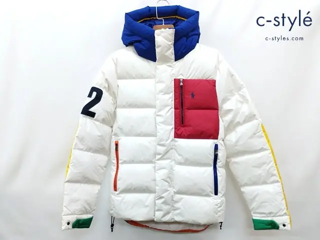 Polo Ralph Lauren ポロラルフローレン ダウンジャケット XS ホワイト 0200015460