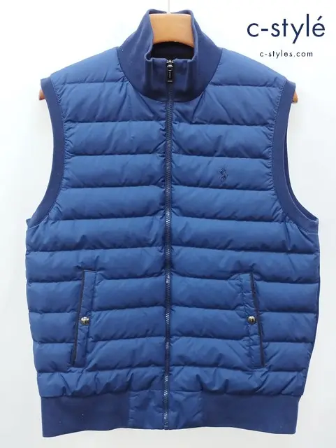 POLO RALPH LAUREN ポロラルフローレン 薄手ダウンベスト M ネイビー 0200011716