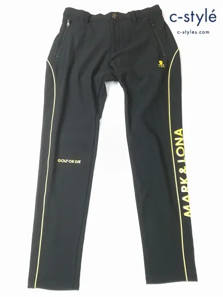 MARK&LONA マーク&ロナ パンツ 50 ブラック Flexer Energy Tech Pants MLM-1C-AT12