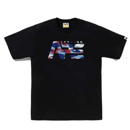 A BATHING APE(アベイシングエイプ) SCREEN CAMO TACTICAL LOGO TEE 1M30-110-041