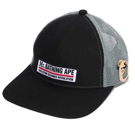 A BATHING APE(アベイシングエイプ) PATCH LORRY CAP 7M20-180-303