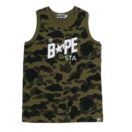 A BATHING APE(アベイシングエイプ) 1ST CAMO BAPE STA TANK TOP 1M30-108-002
