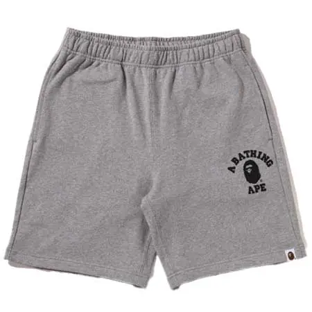 A BATHING APE(アベイシングエイプ) COLLEGE SWEAT SHORTS 1M30-153-006