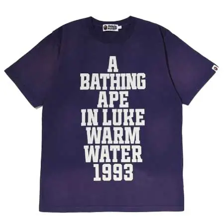 A BATHING APE(アベイシングエイプ) VINTAGE EFFECT TEE 1M30-109-001