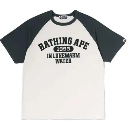 A BATHING APE(アベイシングエイプ) BATHING APE RAGLAN TEE 1M30-109-002