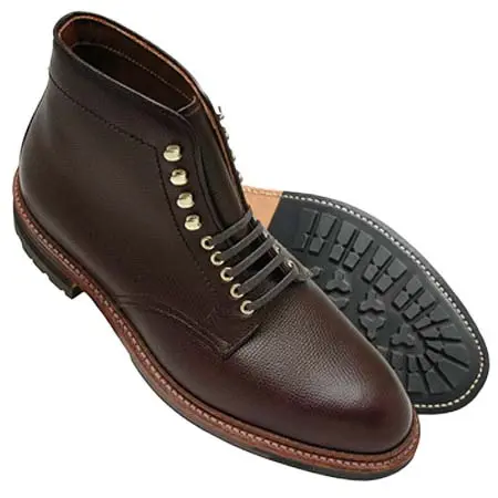 Alden(オールデン) D8829HC Plain Toe Boot (Dark Brown Alpine)