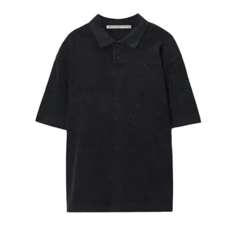 ALEXANDER WANG(アレキサンダーワン) クリスタル ショートスリーブ ポロシャツ