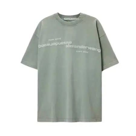 ALEXANDER WANG(アレキサンダーワン) ミラーロゴ ショートスリーブTシャツ