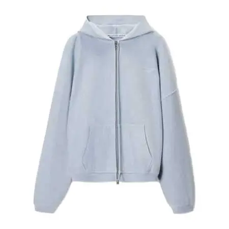 ALEXANDER WANG(アレキサンダーワン) クリスタル オーバーサイズ ジップアップ フーディー