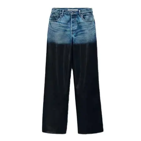 ALEXANDER WANG(アレキサンダーワン) サージコーティング ワイドレッグジーンズ