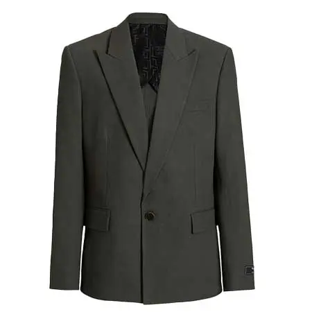 BALMAIN(バルマン) コットンサージ 1ボタンジャケット HH1SE494CG55