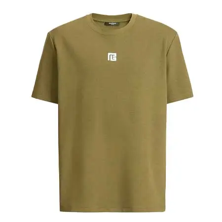 BALMAIN(バルマン) エンブロイダリーロゴ Tシャツ GH1EG000BC87