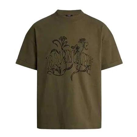 BALMAIN(バルマン) Balmain Bloom プリントTシャツ HH1EG255BD67