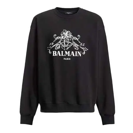 BALMAIN(バルマン) Balmain Vine プリントスウェットシャツ HH1JQ130BD65