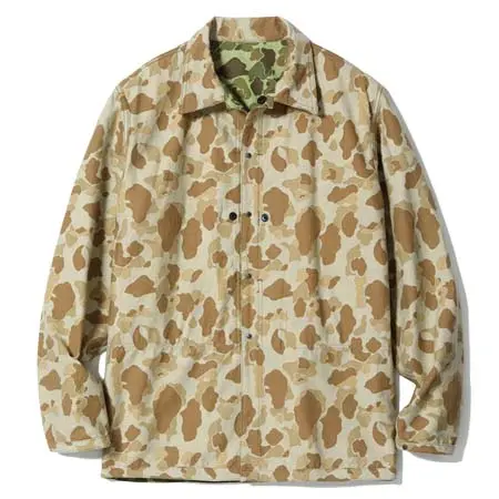 バズリクソンズ(Buzz Rickson’s) Lot No. BR15884 / U.S. MARINE CORPS JACKET, HERRINGBONE, CAMOUFLAGED P-44