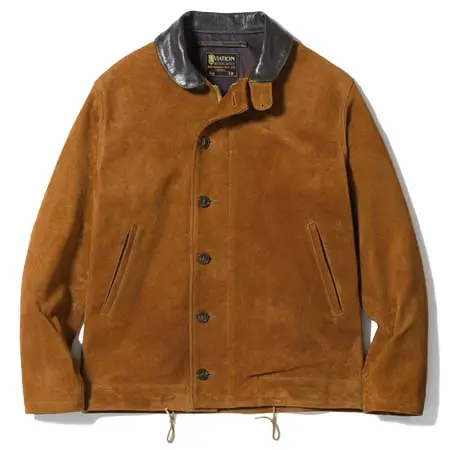 バズリクソンズ(Buzz Rickson’s) Lot No. BR80666 / AVIATION ASSOCIATES N-1 HORSE SUEDE