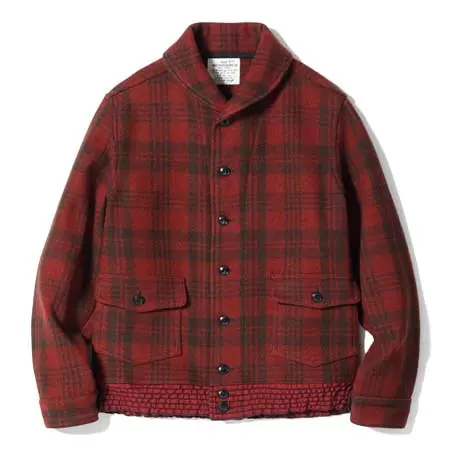 バズリクソンズ(Buzz Rickson’s) Lot No. BR15752 / JACKET, WOOL, RED PLAID CIVILIAN CONSERVATION CORPS “BUZZ RICKSON MFG. CO.”