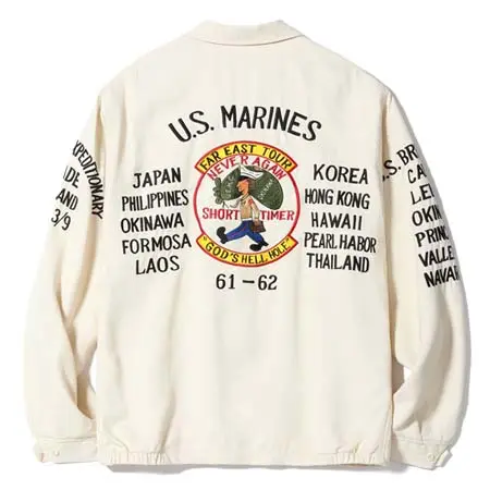 バズリクソンズ(Buzz Rickson’s) Lot No. BR15715 / TOUR JACKET “U.S. MARINE CORPS 3rd MARINE EXPEDITIONARY BRIGADE”