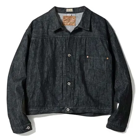 バズリクソンズ(Buzz Rickson’s) Lot No. BR16042T / WORLD WAR II BLACK DENIM BLOUSE SPLIT T
