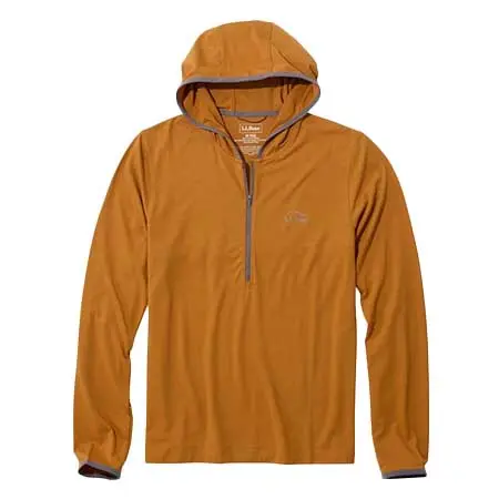 L.L.Bean(エルエルビーン) サンスマート・クールプロ・ハーフジップ・フーディー