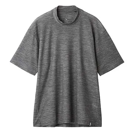 MIZUNO(ミズノ) 「AOURE」ミズノダイナモーションフィット モックネックTEEショートスリーブ C2JADU10