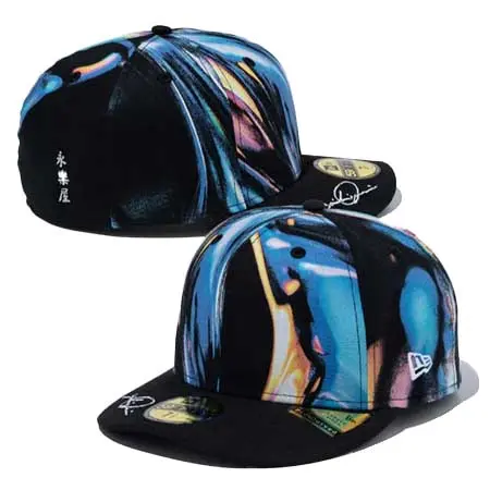 New Era (ニューエラ) PC 59FIFTY 落合陽一 x 永樂屋 ブラック 15164792