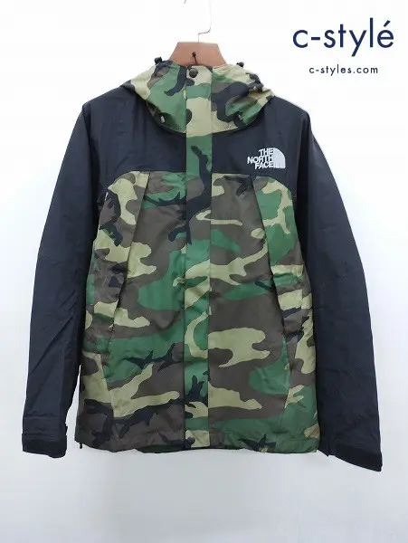 THE NORTH FACE ザノースフェイス ジャケット L マルチカラー NOVELTY MOUNTAIN JACKET 迷彩柄 NP61545