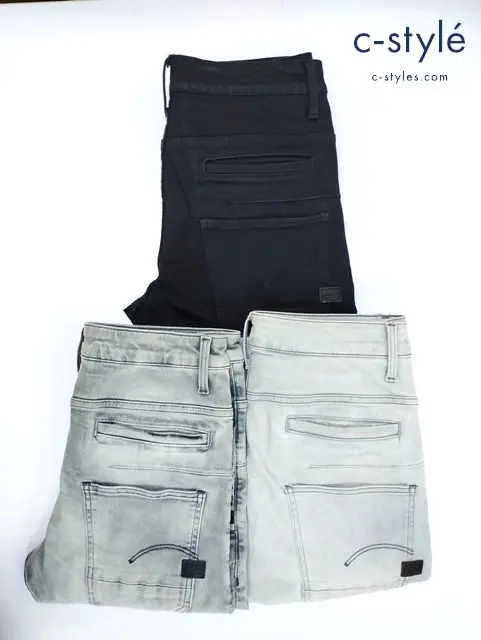 G-STAR RAW ジースターロウ D-STAQ 3D デニムパンツ 27 計3点 レディース