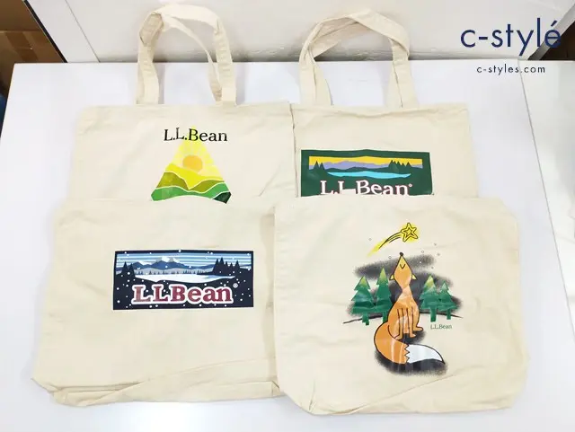 L.L.Bean エルエルビーン バッグ カバン プリント 計4点