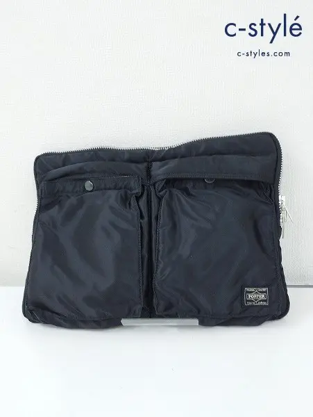 PORTER ポーター ドキュメントケース ブラック TANKER DOCUMENT CASE 622-76500 吉田カバン