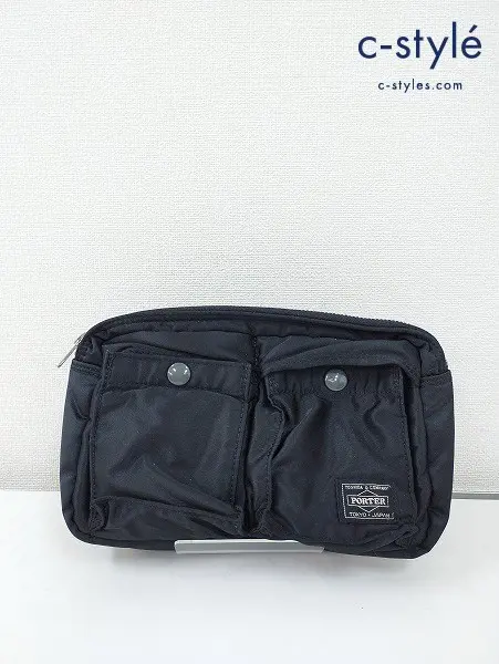 PORTER ポーター ボディバッグ ブラック TANKER WAIST BAG 吉田カバン